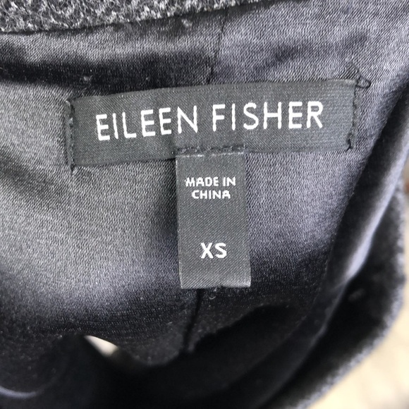 Eileen Fisher Tweed Wool Silk Pencil Skirt 2 - Picture 6 of 8